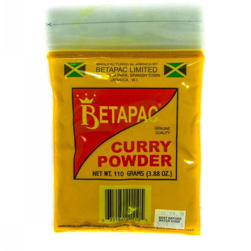 BETAPAC CURRY POWDER 40x110G Grocery Shopping Online Jamaica