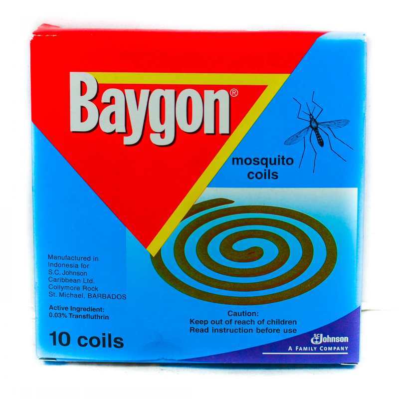 BAYGON MOSQUITO COILS 10 - Grocery Shopping Online Jamaica