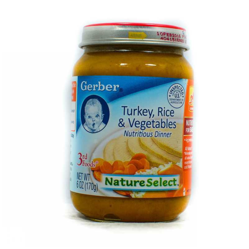 gerber turkey rice