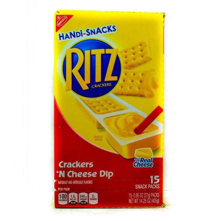 Kraft Handi Snacks Ritz Cracker N Cheese Dip 27g - Grocery Shopping 