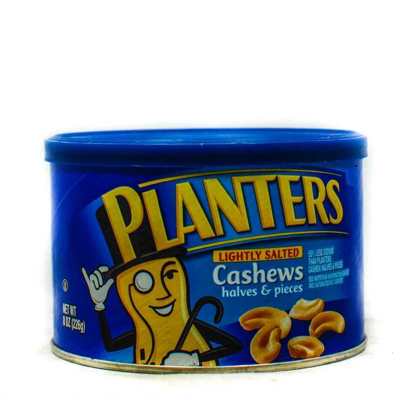 PLANTERS CASHEWS HALVES LIGHTLY SALTED 226G Grocery Shopping Online