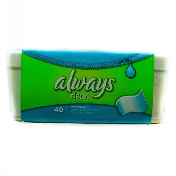 ALWAYS CLEAN FEMININE WIPES 40 WIPES Grocery Shopping Online