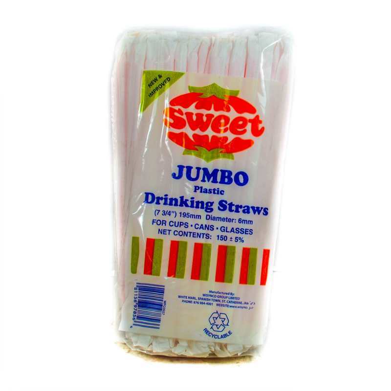 Sweety Jumbo sweet jumbo wrap straw 150pk grocery shopping jamaica Sweety Jumbo sweet jumbo wrap straw 150pk grocery shopping jamaica