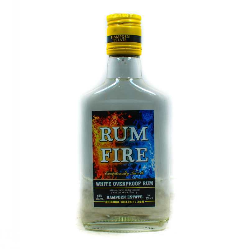 RUM FIRE WHITE OVERPROOF RUM 200ML - Grocery Shopping Online Jamaica