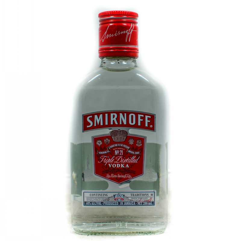 SMIRNOFF PREMIUM VODKA 200ML - Grocery Shopping Online Jamaica