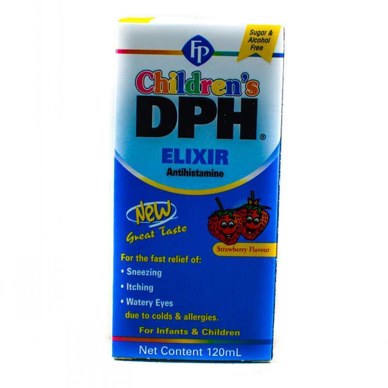 FP CHILDREN DPH ELIXIR STRAWBERRY 120ML - Grocery Shopping Online Jamaica